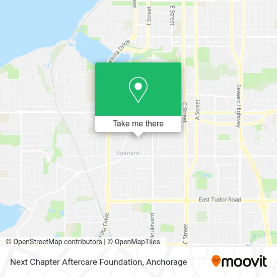 Next Chapter Aftercare Foundation map