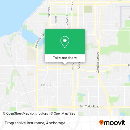 Progressive Insurance map