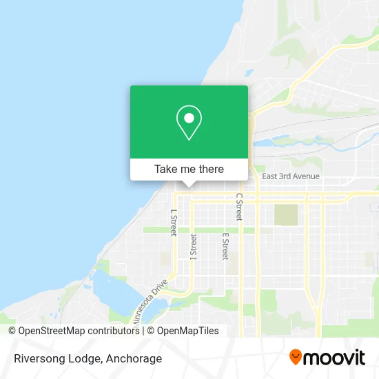 Riversong Lodge map