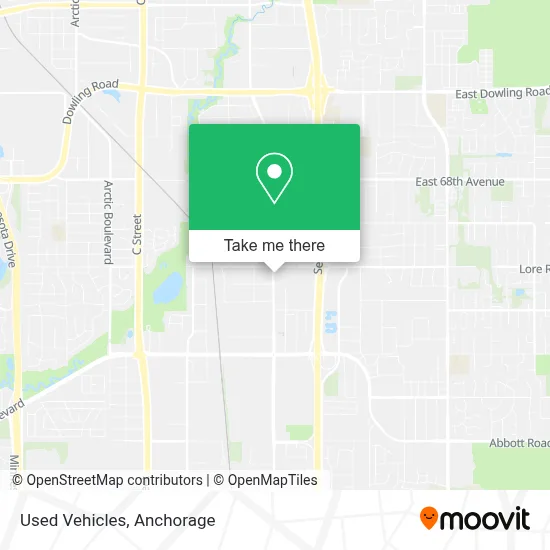 Used Vehicles map