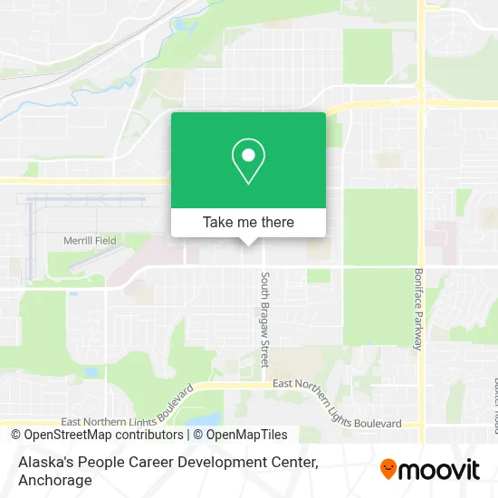 Alaska's People Career Development Center map