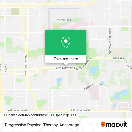 Progressive Physical Therapy map