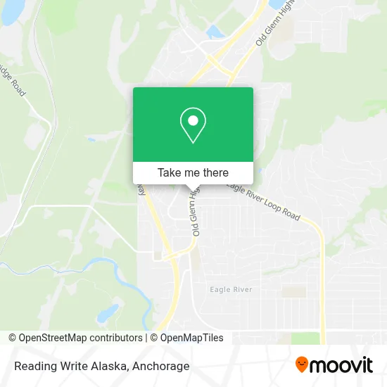 Reading Write Alaska map