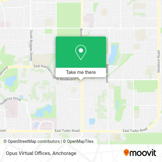 Opus Virtual Offices map