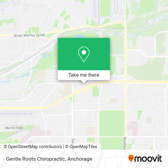 Gentle Roots Chiropractic map