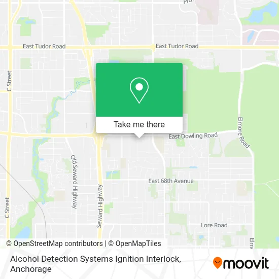 Alcohol Detection Systems Ignition Interlock map