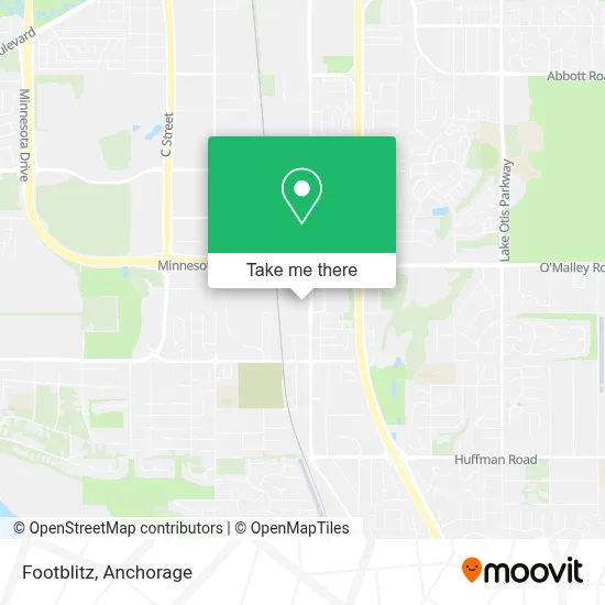 Footblitz map