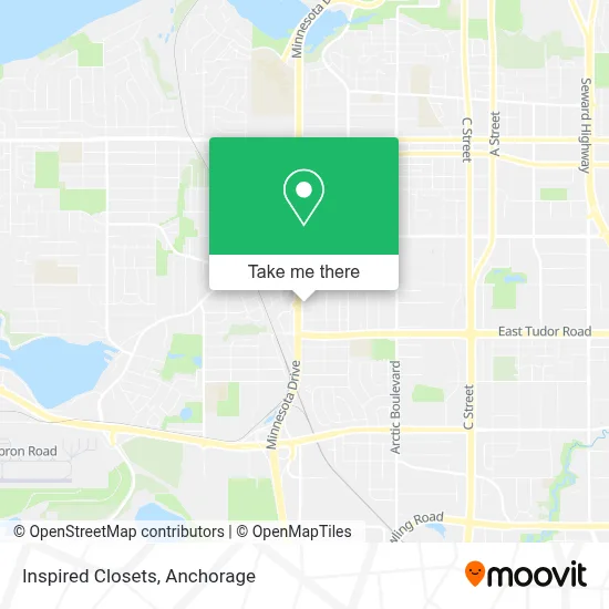 Inspired Closets map