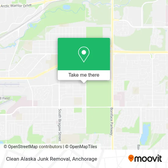 Clean Alaska Junk Removal map