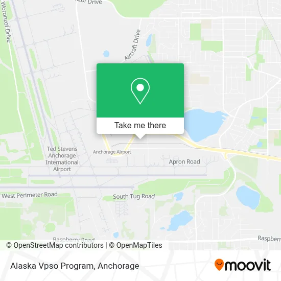 Alaska Vpso Program map