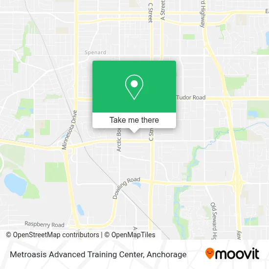 Metroasis Advanced Training Center map