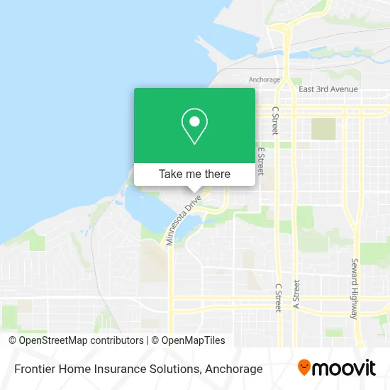Frontier Home Insurance Solutions map