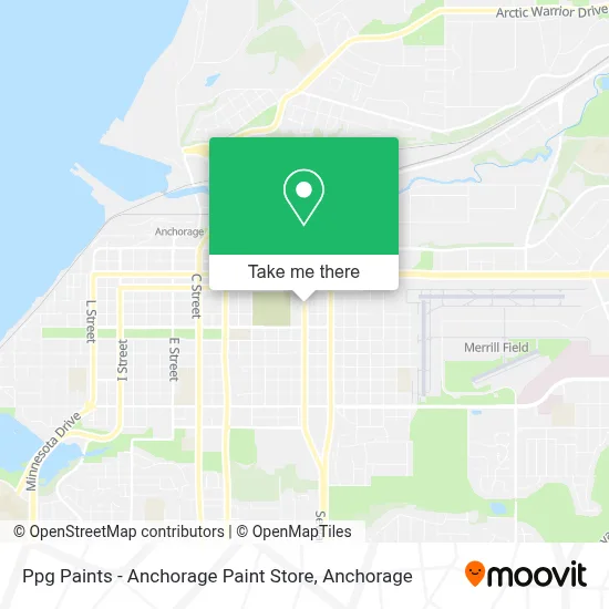 Ppg Paints - Anchorage Paint Store map