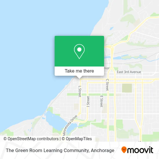 The Green Room Learning Community map