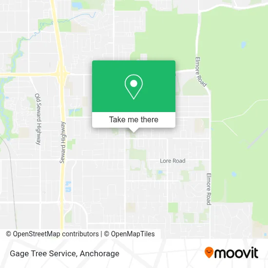 Gage Tree Service map