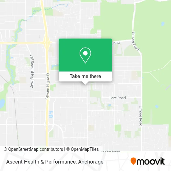 Ascent Health & Performance map