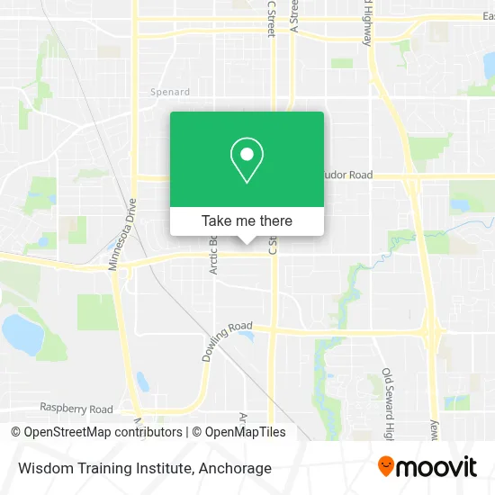 Wisdom Training Institute map