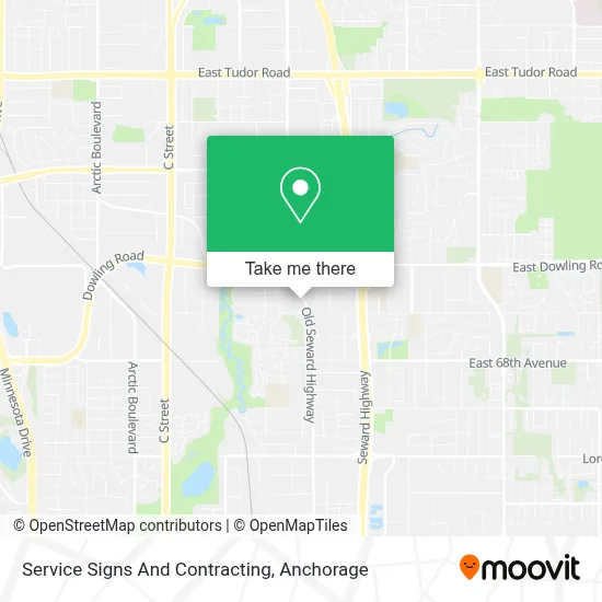 Service Signs And Contracting map
