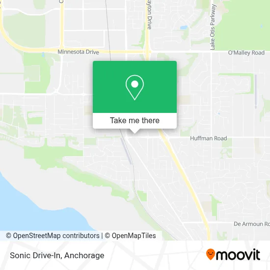 Sonic Drive-In map