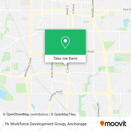 Yk Workforce Development Group map