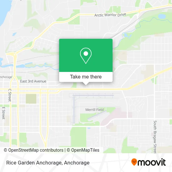 Rice Garden Anchorage map