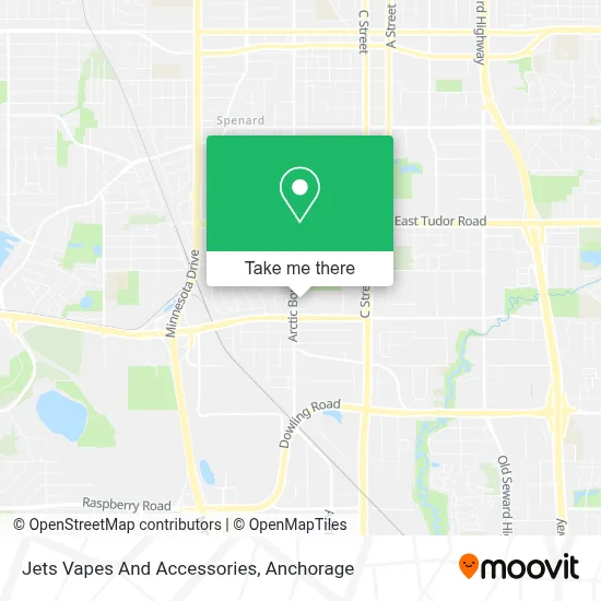 Jets Vapes And Accessories map