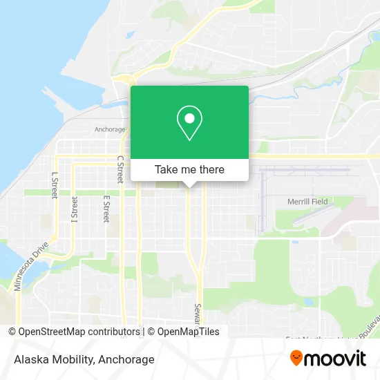 Alaska Mobility map