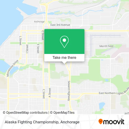Alaska Fighting Championship map