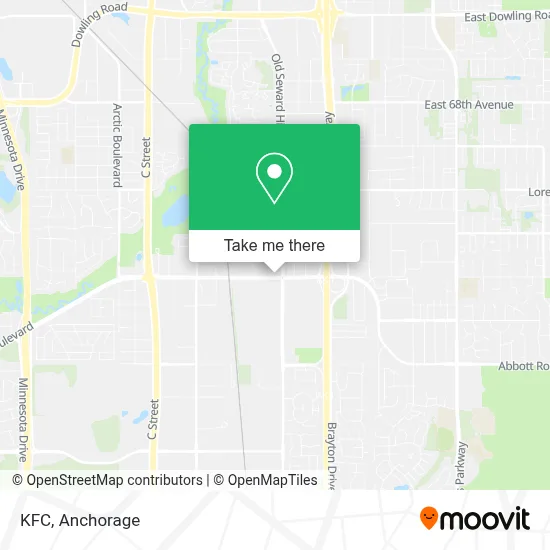 Kfc map