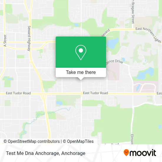 Test Me Dna Anchorage map