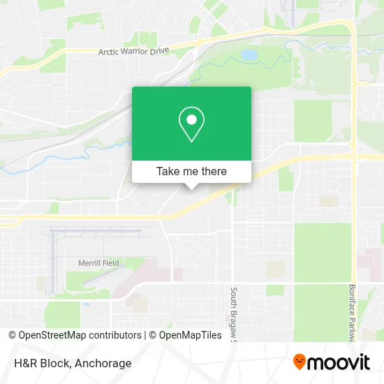 H&R Block map