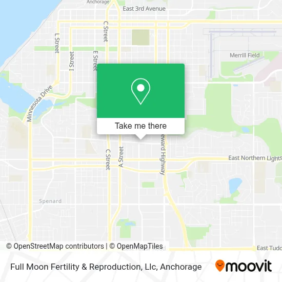 Full Moon Fertility & Reproduction, Llc map