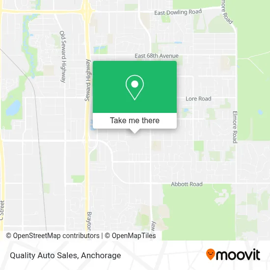 Quality Auto Sales map