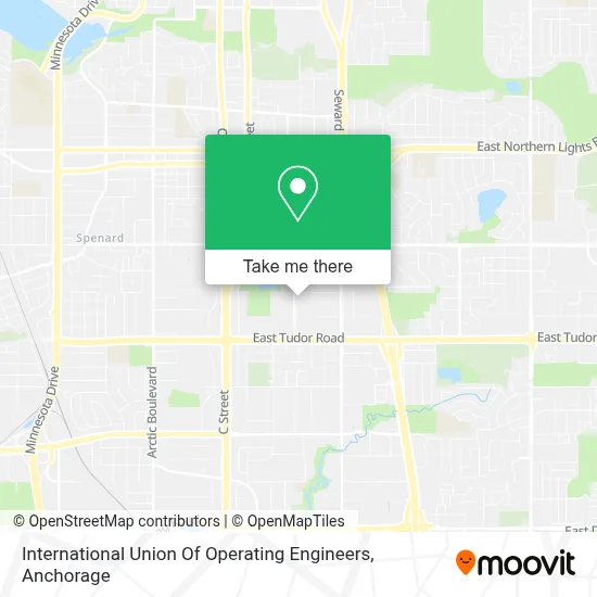 International Union Of Operating Engineers map