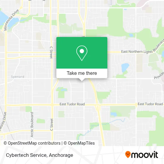 Cybertech Service map