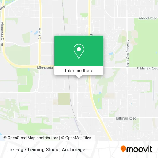 The Edge Training Studio map
