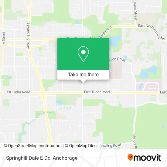 Springhill Dale E Dc map
