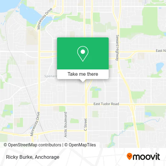Ricky Burke map
