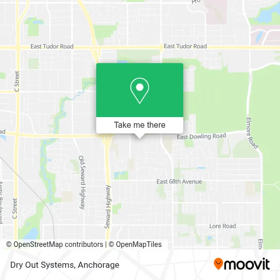 Dry Out Systems map