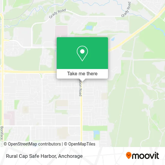 Rural Cap Safe Harbor map