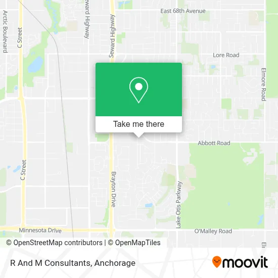 R And M Consultants map