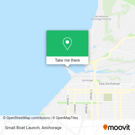 Small Boat Launch map