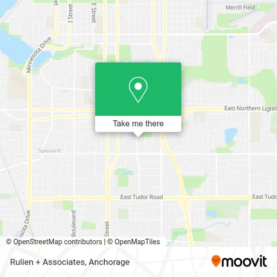 Rulien + Associates map