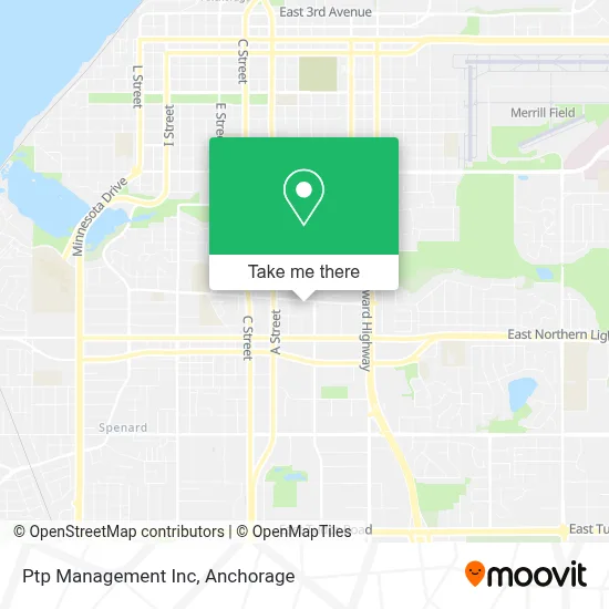 Ptp Management Inc map