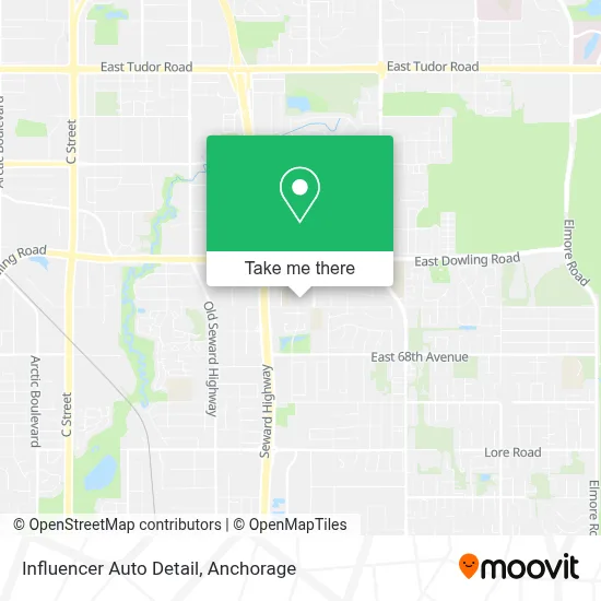 Influencer Auto Detail map