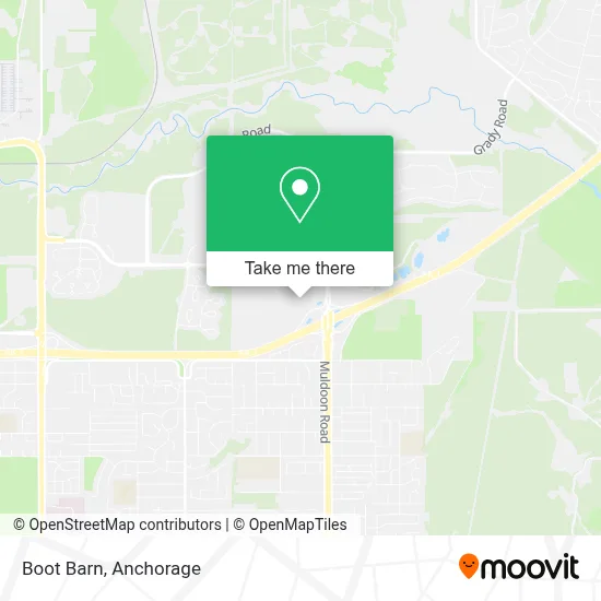 Boot Barn map
