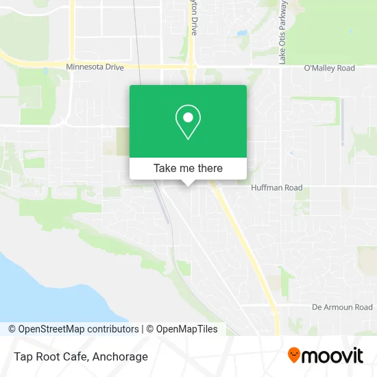 Tap Root Cafe map