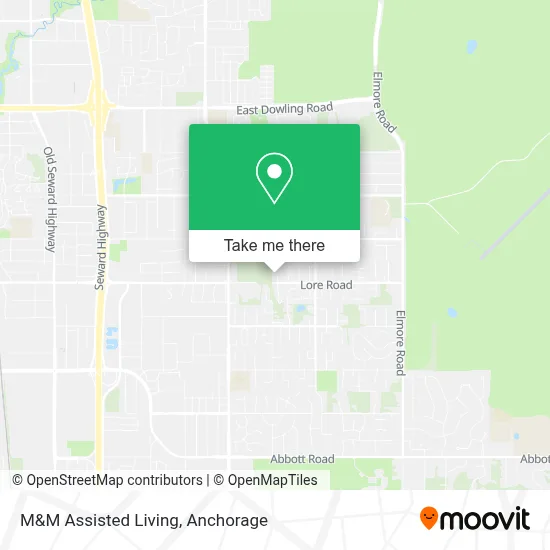 M&M Assisted Living map