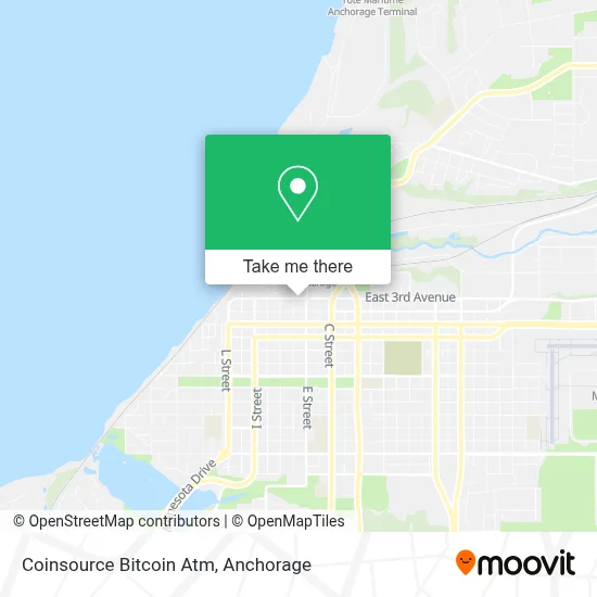 Coinsource Bitcoin Atm map