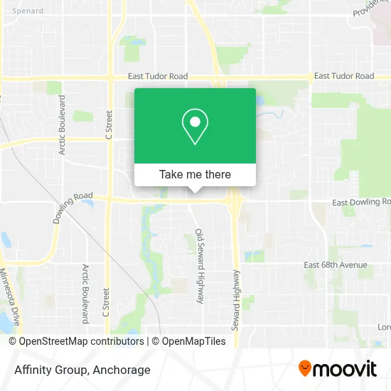 Affinity Group map